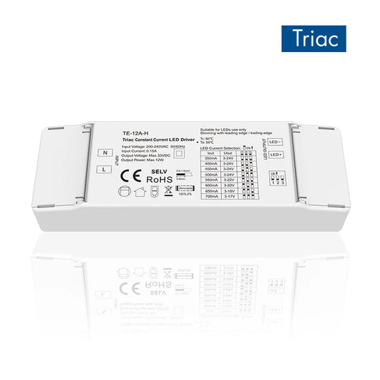 Triac-Konstantstrom-LED-Treiber 100–700 mA 12 W