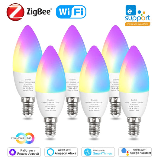 Smart WiFi E14 LED Bulb