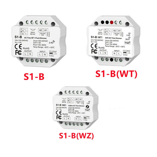 Zigbee / WiFi / RF AC Triac Dimmer