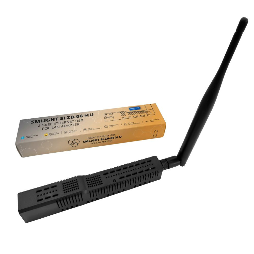 SLZB-06MU Zigbee Ethernet, PoE, USB, Wi-Fi adapter (router and coordinator), EFR32MG21