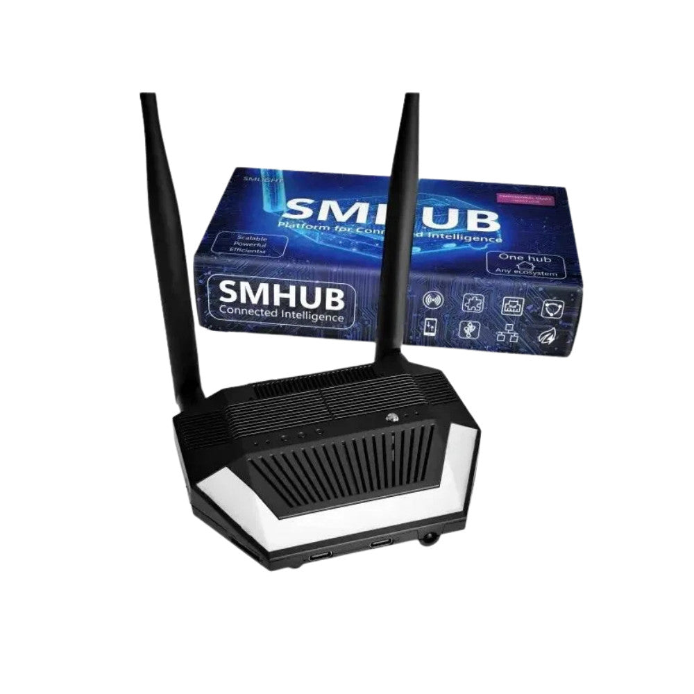 SMLIGHT SMHUB Essential –  Zigbee, Thread, Wi-Fi, Bluetooth, IR, Ethernet, 2*USB-C, Matter (CC2652P+EFR32MG21)