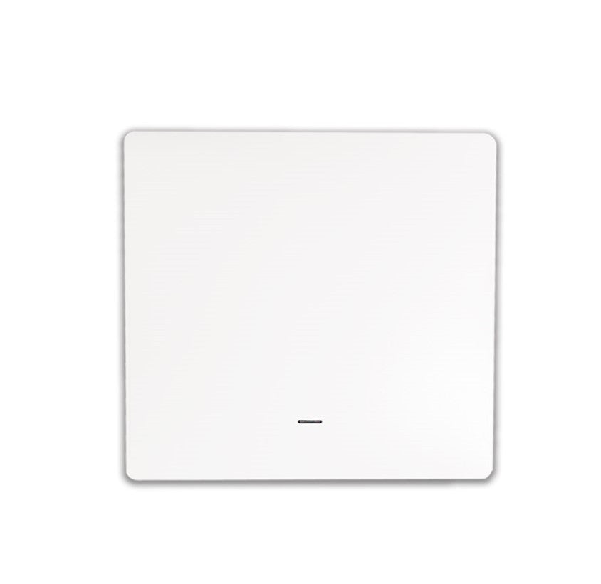 SmartWise BEREM1 Bluetooth (eWeLink-Remote) wireless switch with 1 button, white push button front panel