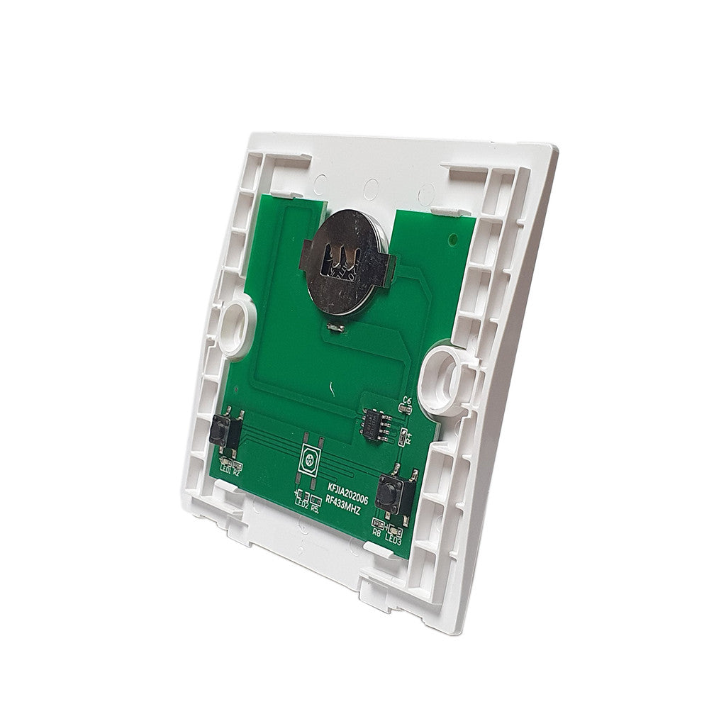 SmartWise BEREM2 Bluetooth (eWeLink-Remote) wireless switch with 2 button, WITHOUT FRONT PANEL