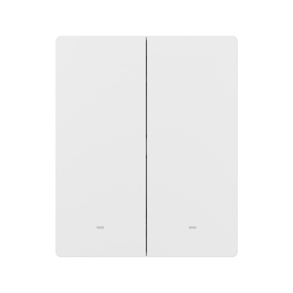 SONOFF SwitchMan M5 Zigbee smart wall switch, 2-gang, modular version, white (ZBM5-2C-80W)