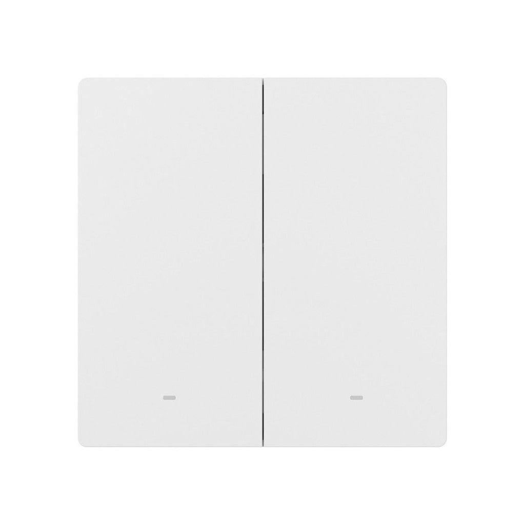 SONOFF SwitchMan M5 Wi-Fi / Matter smart wall switch, 2-gang, standalone version, white (M5-2C-86W)