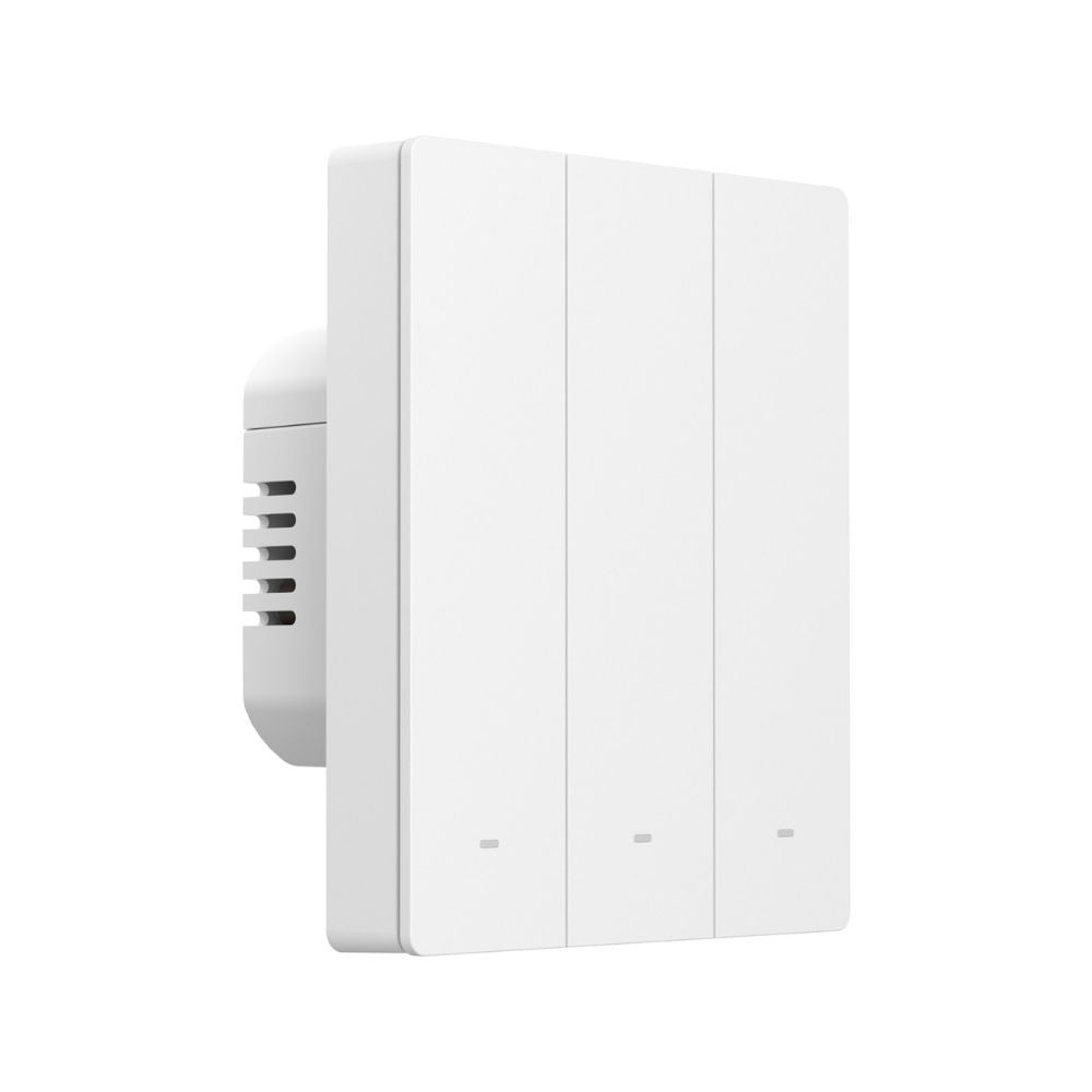 SONOFF SwitchMan M5 Zigbee smart wall switch, 3-gang, modular version, white (ZBM5-3C-80W)