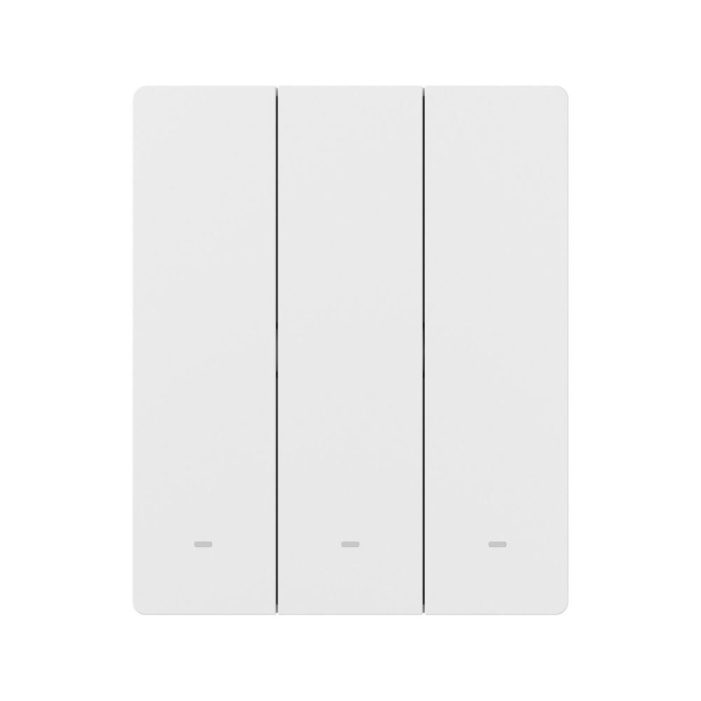 SONOFF SwitchMan M5 Zigbee smart wall switch, 3-gang, modular version, white (ZBM5-3C-80W)