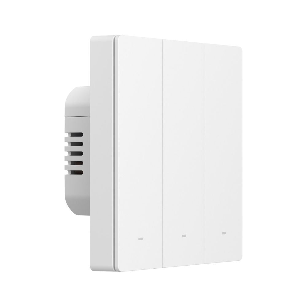 SONOFF SwitchMan M5 Zigbee smart wall switch, 3-gang, standalone version, white (ZBM5-3C-86W)
