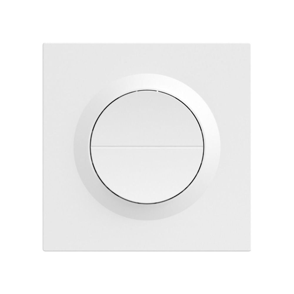 SONOFF Orb-ZBW2L 2-Gang Zigbee Smart Switch (No Neutral) – dual-channel, live-wire only switch, Zigbee, white (MINI-ZB2GS-L-E)