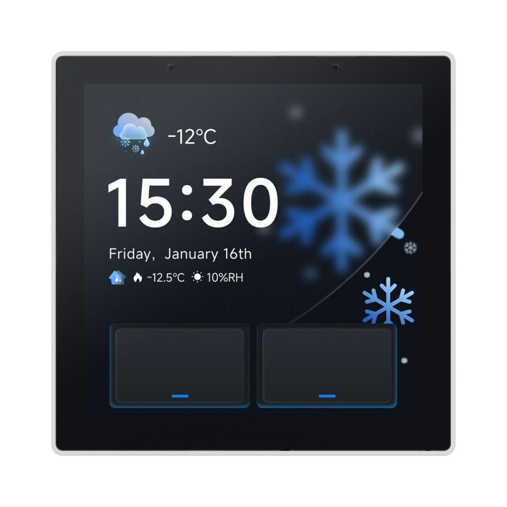SONOFF NSPanel Pro Gen2 Smart Home Control Panel – Central control panel with two-channel relay, Wi-Fi, Zigbee, Matter, Bluetooth, white (NSPanel86PW-Relay)