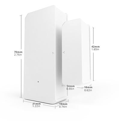 Sonoff DW2 WIFI (wireless) door / window sensor