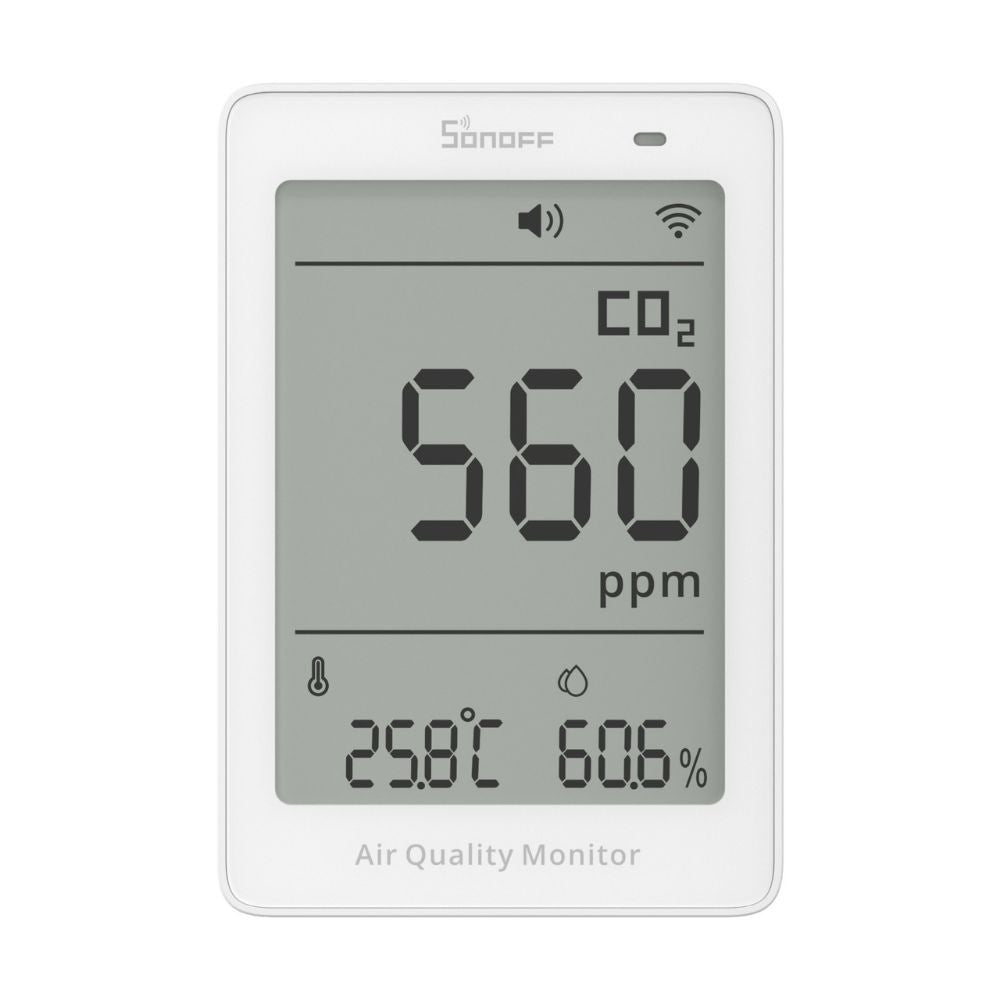 SONOFF AirGuard CO2 SAWF-08P – Matter Over Wi-Fi Air Quality Monitor