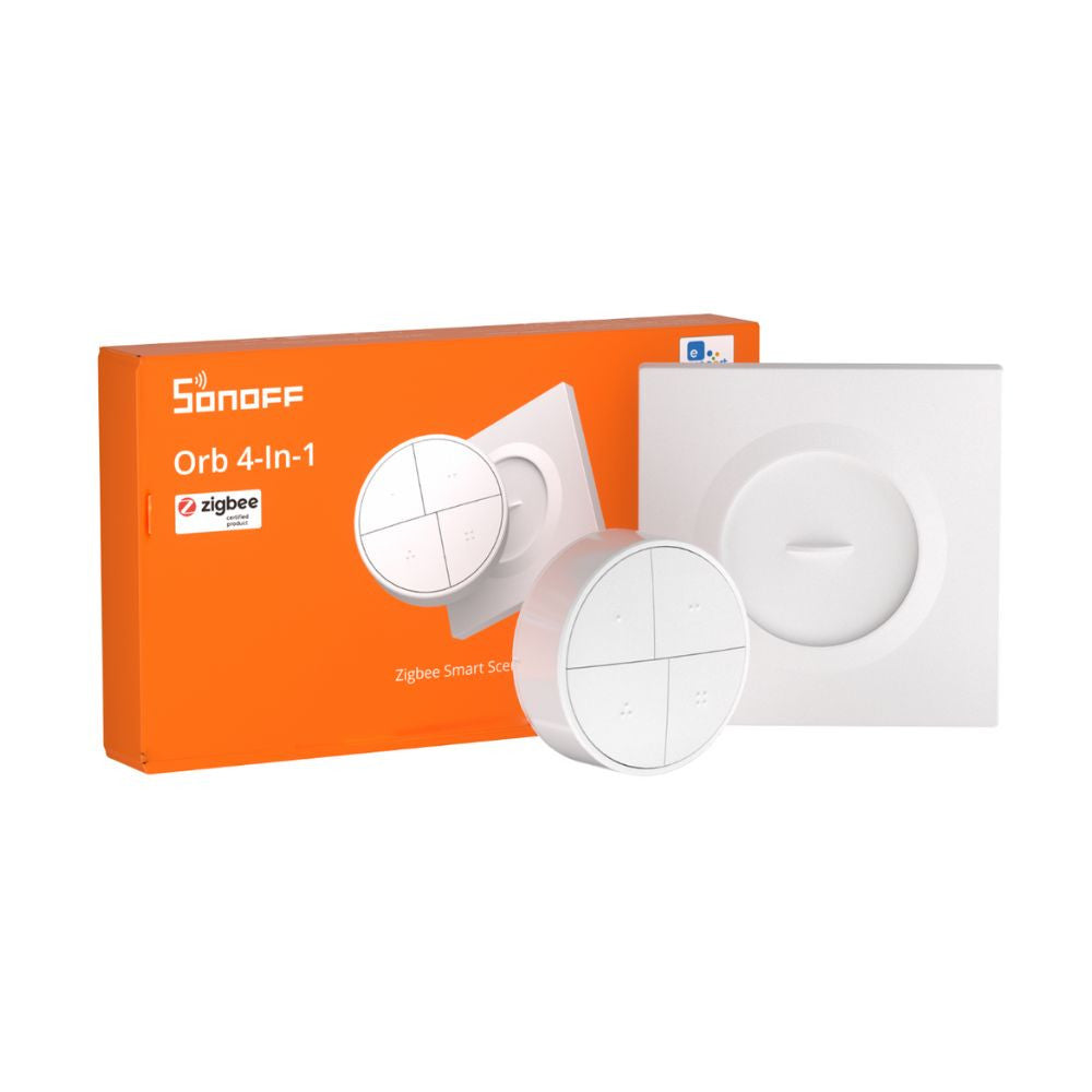 SONOFF Orb 4-In-1 Smart Scene Button - 4 button wireless scene controller, Zigbee (SNZB-01M)