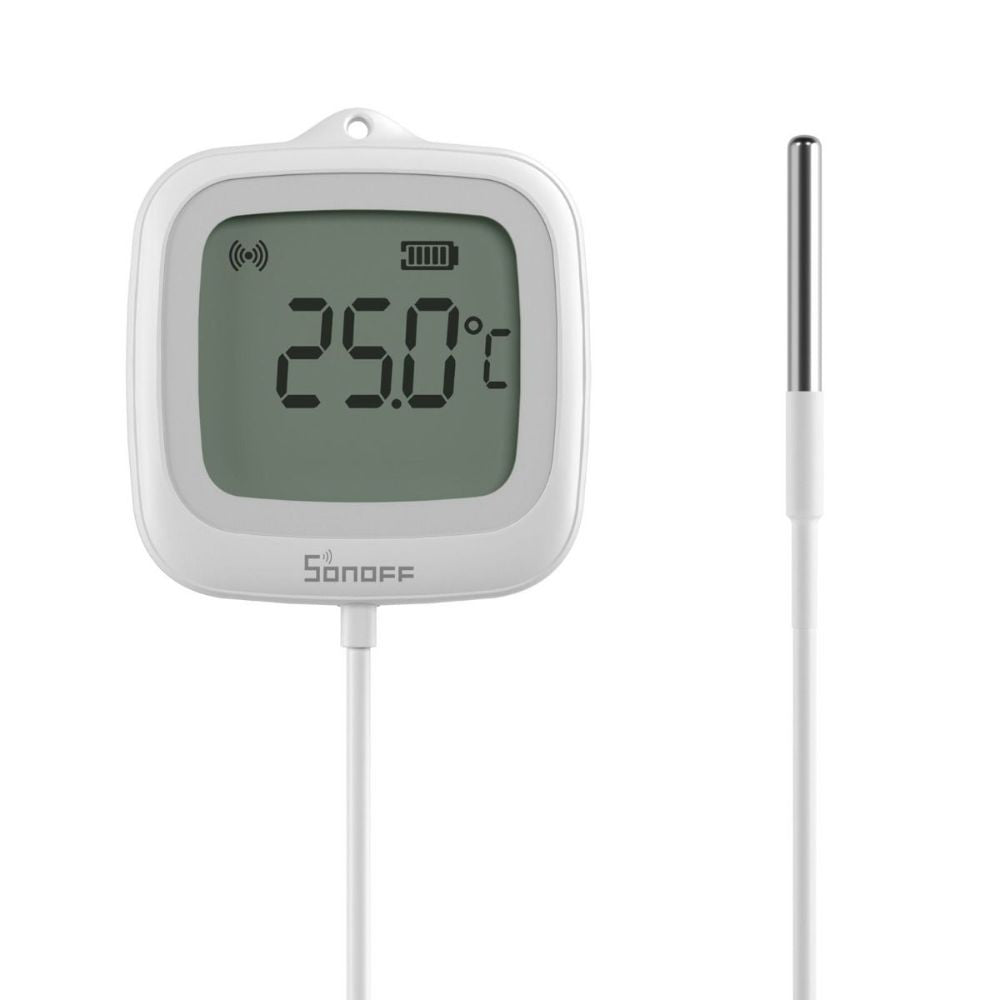 SONOFF SNZB-02LD IP65 Zigbee LCD Smart Thermometer (Probe Version)