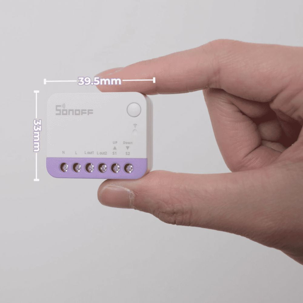 Sonoff MINI-RBS smart Wi-Fi + eWeLink-Remote shutter / curtain module, Matter compatible