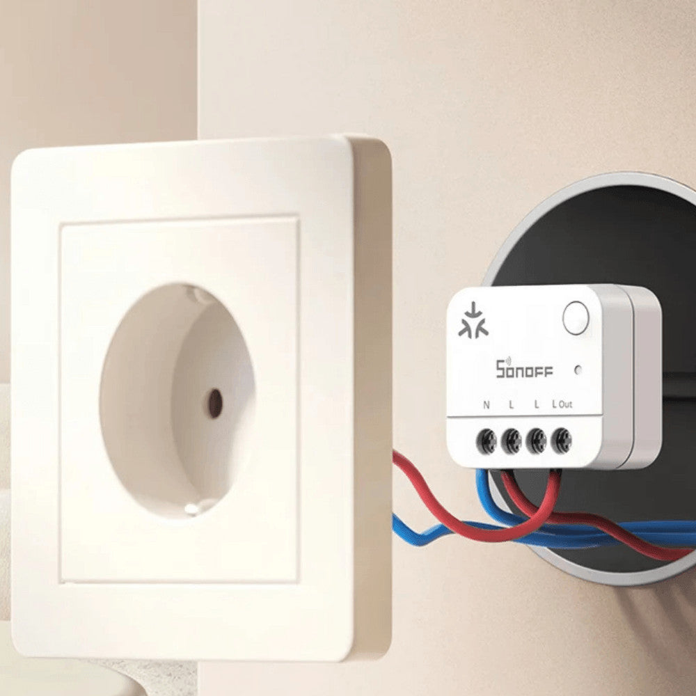 Sonoff Matter Over WiFi Power Meter – Single‑circuit energy meter, Matter, Wi‑Fi (MINI-1GP)
