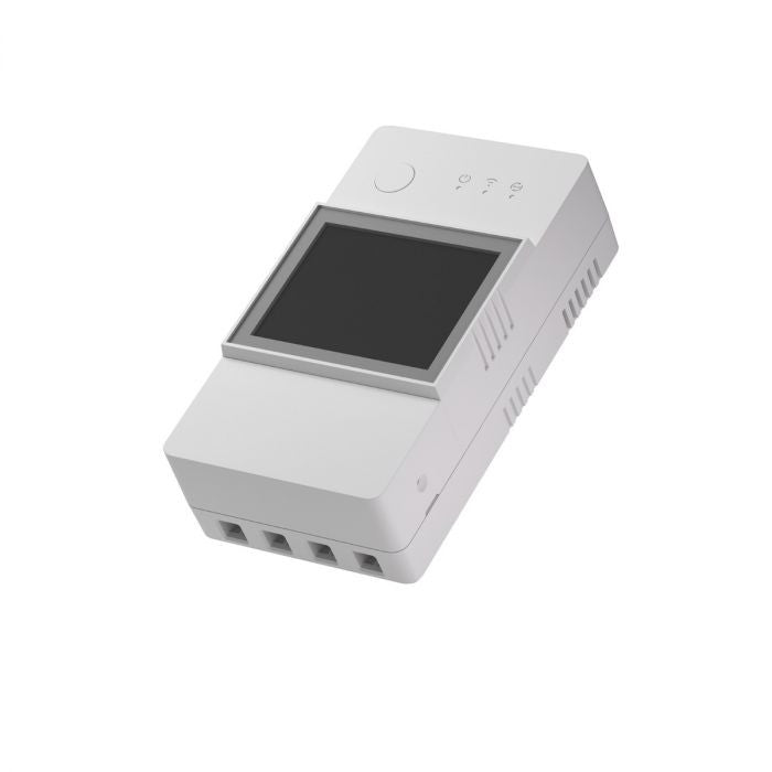 Sonoff TH16 Elite (R3) WiFi smart relay (230V/16A and NO/NC dry contact) with sensor input and LCD screen (THR316D)