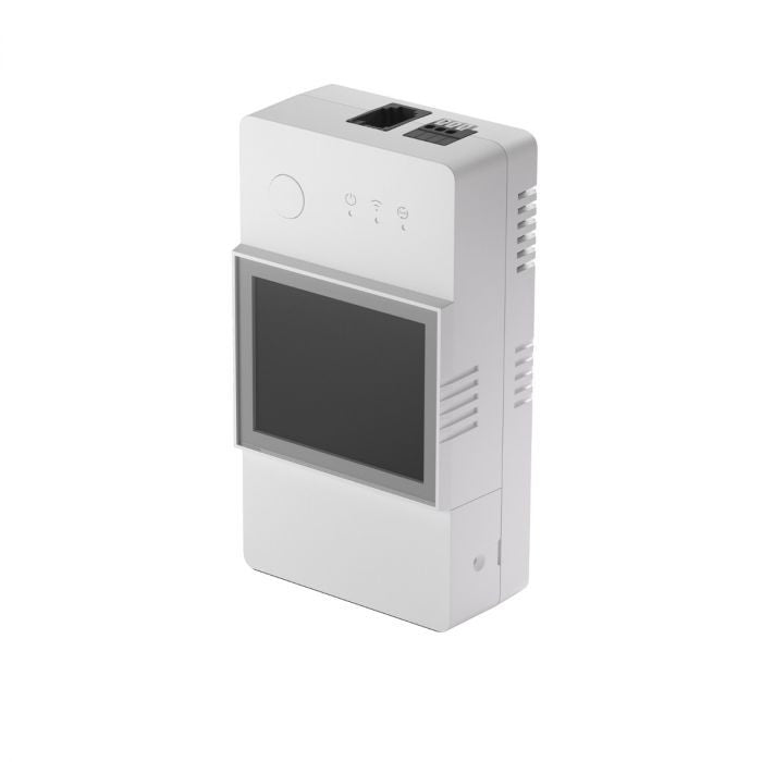 Sonoff TH20 Elite (R3) WiFi smart relay (230V/20A and NO/NC dry contact) with sensor input and LCD screen (THR320D)