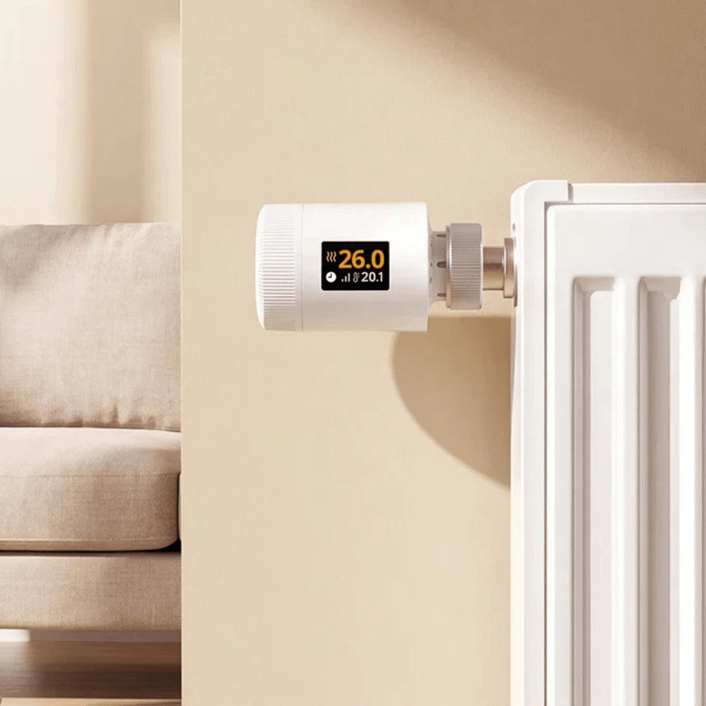 Sonoff TRV Gen2 – Thermostatic radiator valve with IPS display, Zigbee, Bluetooth, white (TRV-ZBT)