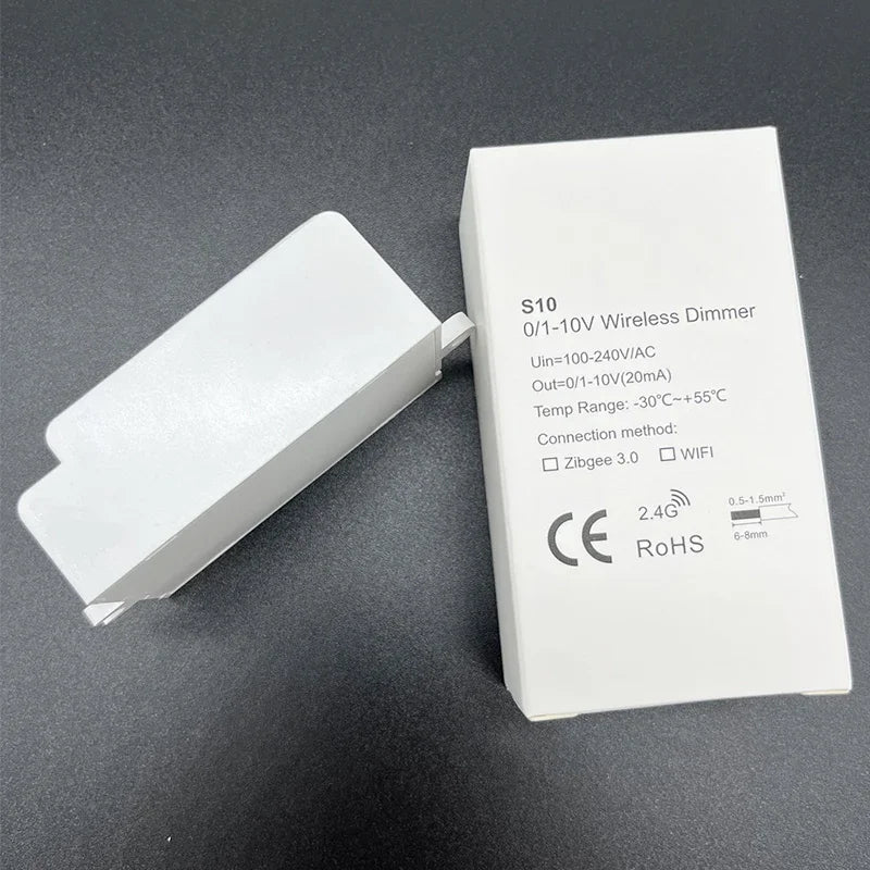 Mini Tuya WiFi LED Lights Dimmer Controller AC 100-240V 0/1-10V