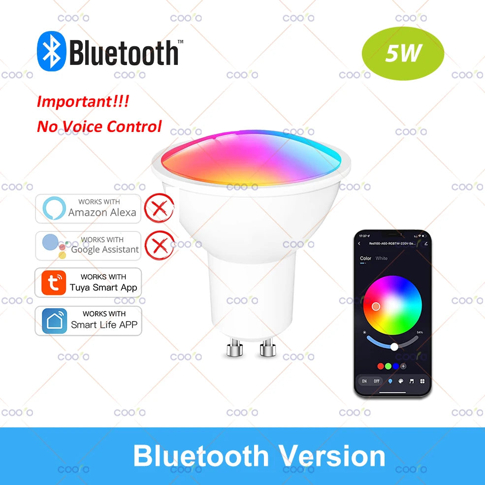 Tuya E27 GU10 E14 Bulb  Dimmable