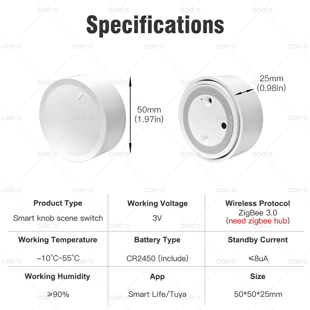 Rotatable Dimmer Switch