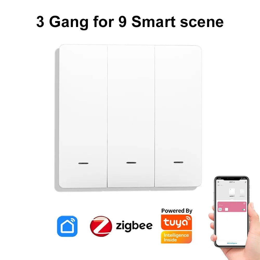 Tuya Zigbee Scene Switch