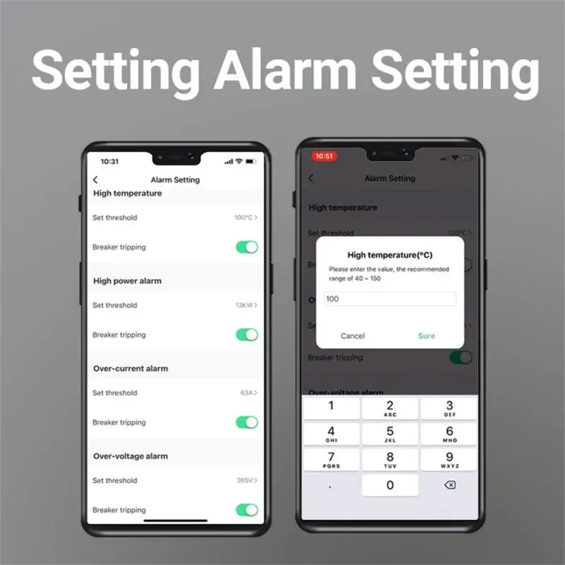 Tuya WiFi ZigBee Smart Circuit Breaker With Metering