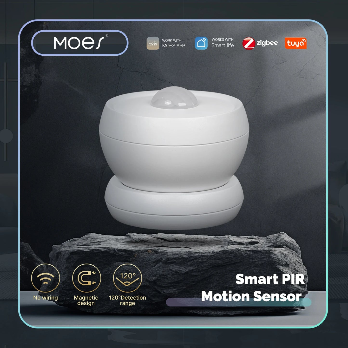 MOES Tuya Zigbee Smart Motion Sensor