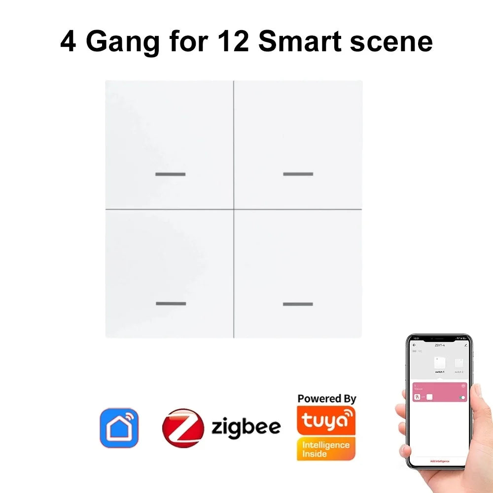 Tuya Zigbee Scene Switch