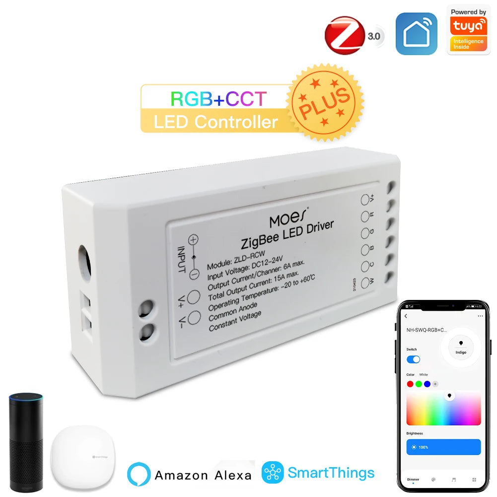 MOES ZigBee 3.0 Smart LED-Treiber