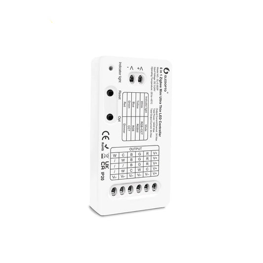 Gledopto Zigbee 3.0 DC5-24V Mini 5 in 1 RGBCCT/RGBW/RGB/CCT/Dimmer