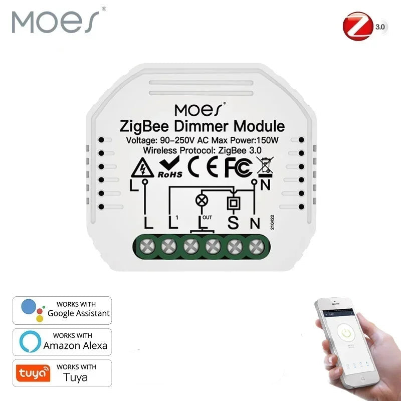 MOES Tuya ZigBee 3.0 Smart Relay Modules