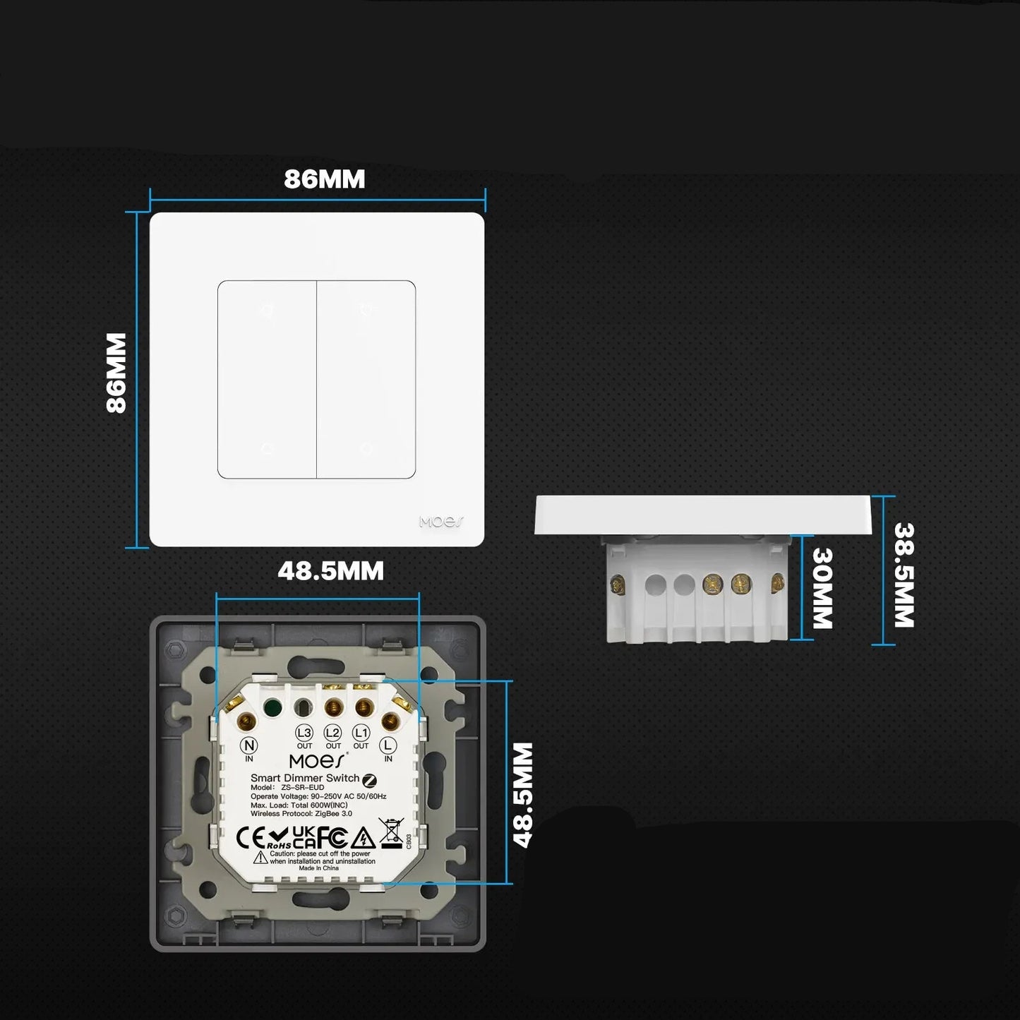 MOES  ZigBee Smart Dimmer