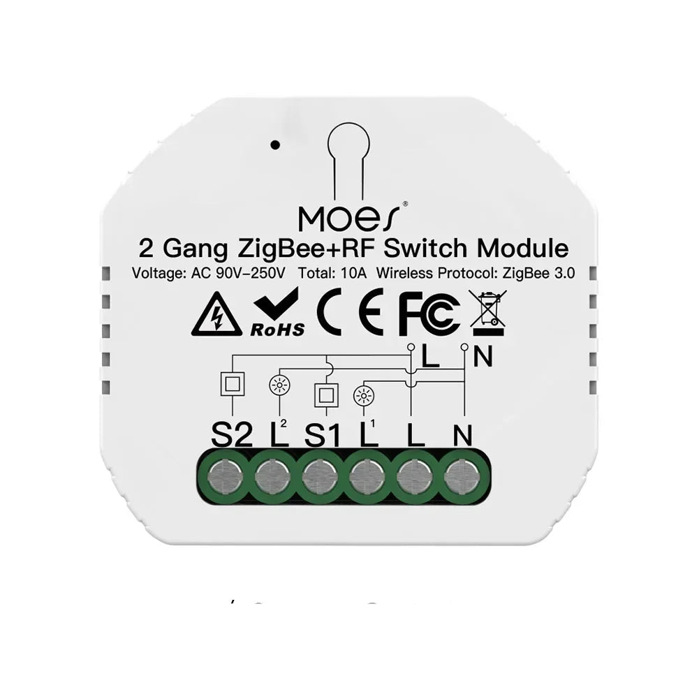 MOES Tuya ZigBee 3.0 Smart Relay Modules