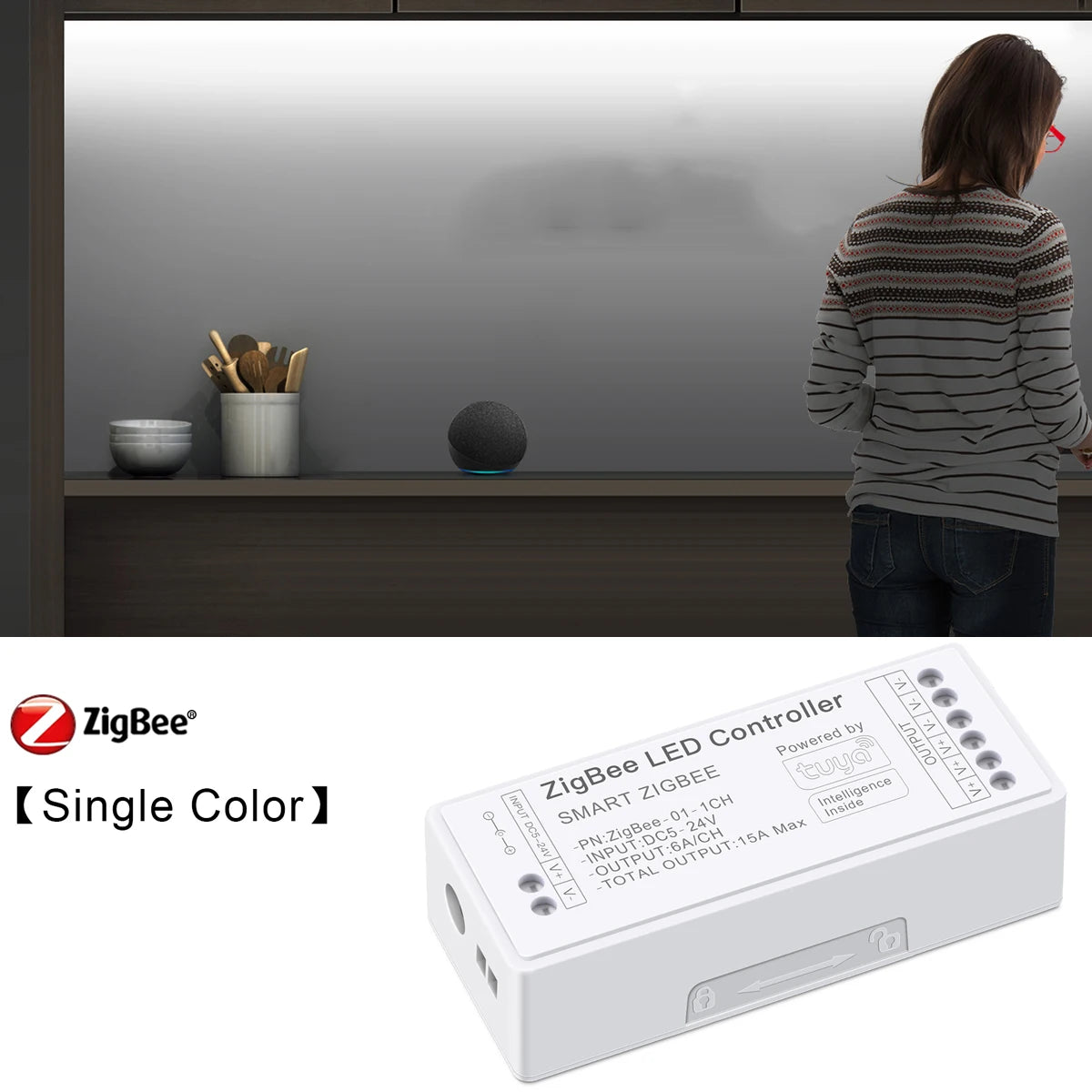 Zigbee 3.0 WiFi LED kontroler 2.4GHz