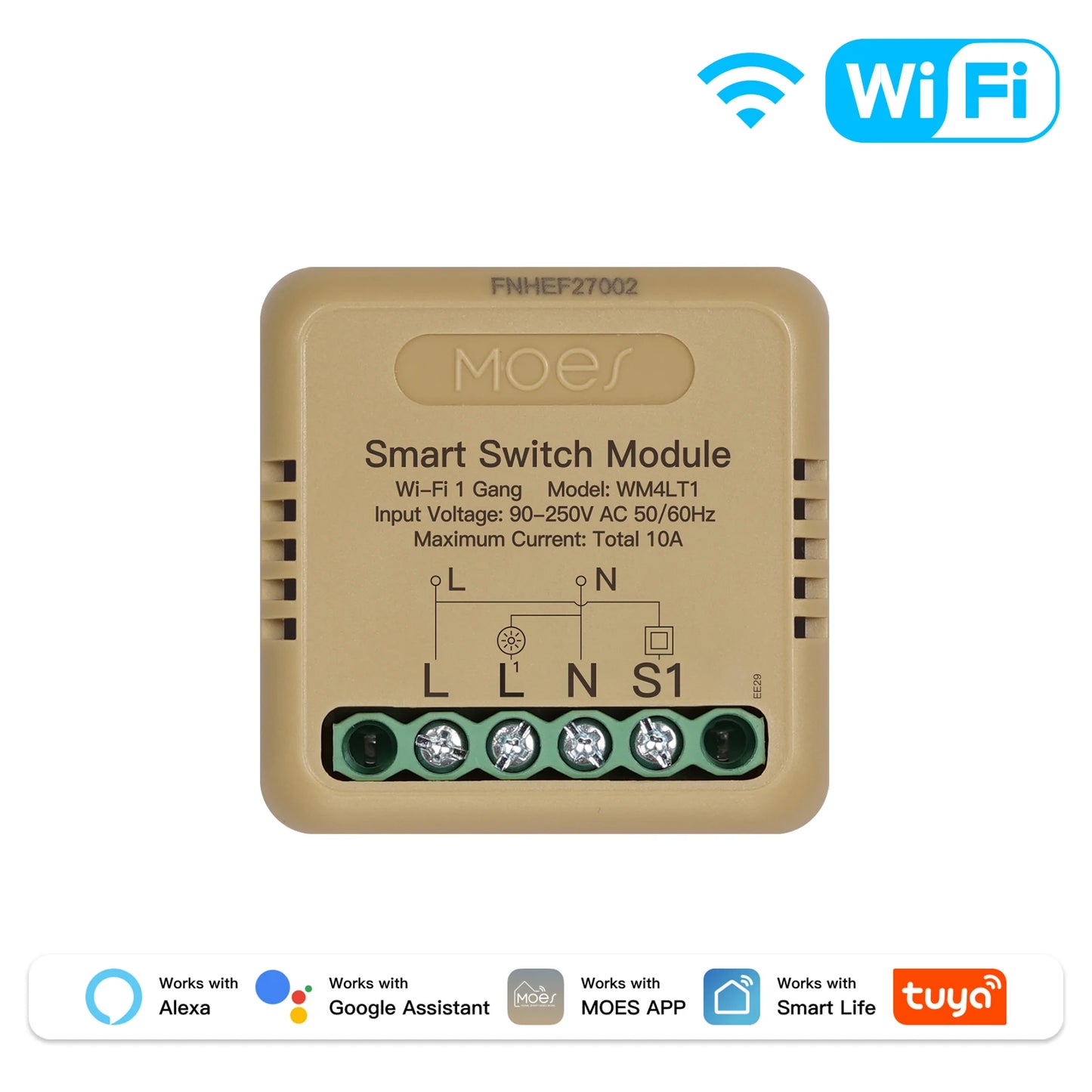 Smart Switch 1-4 Gang WiFi/Zigbee Module