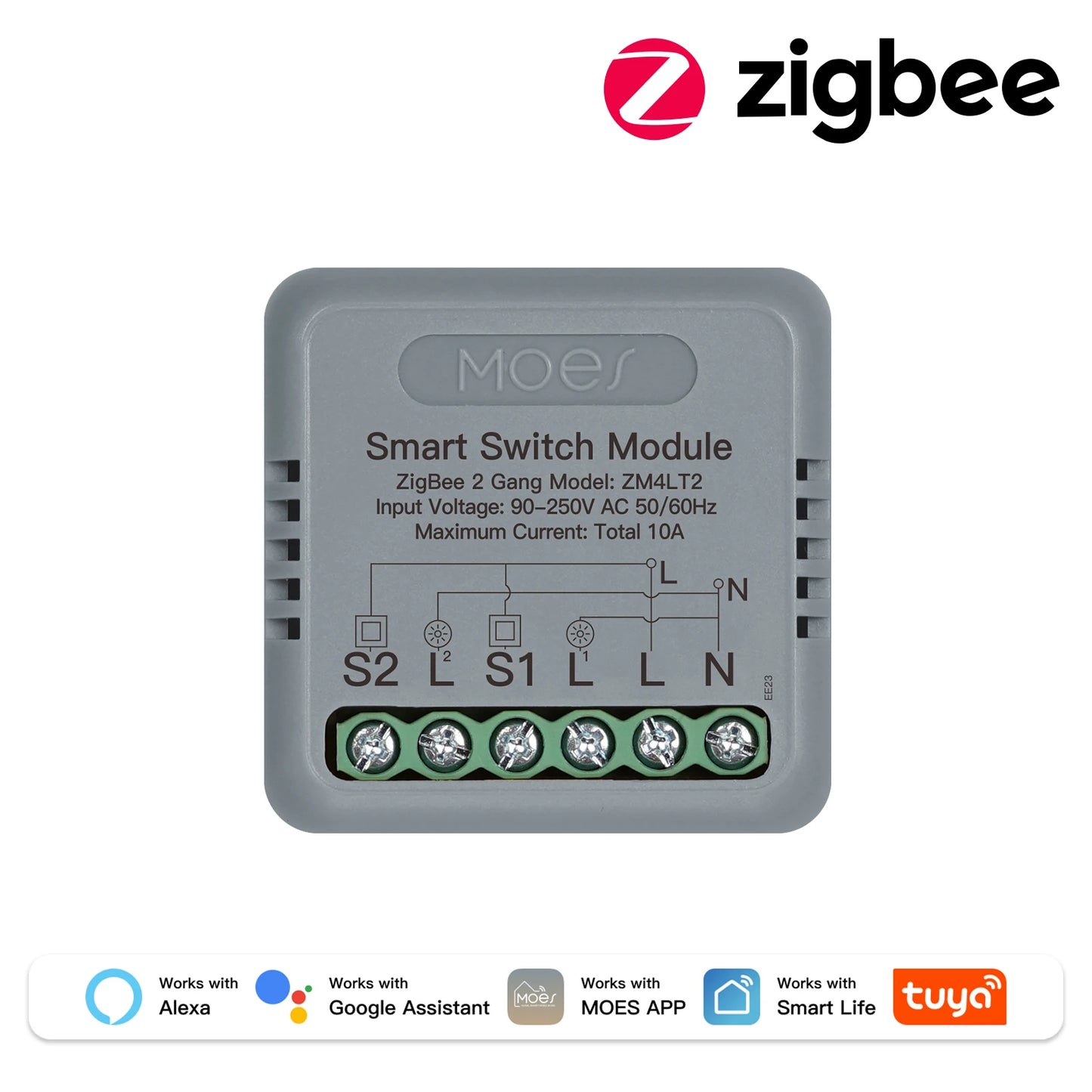 Smart Switch 1-4 Gang WiFi/Zigbee Module