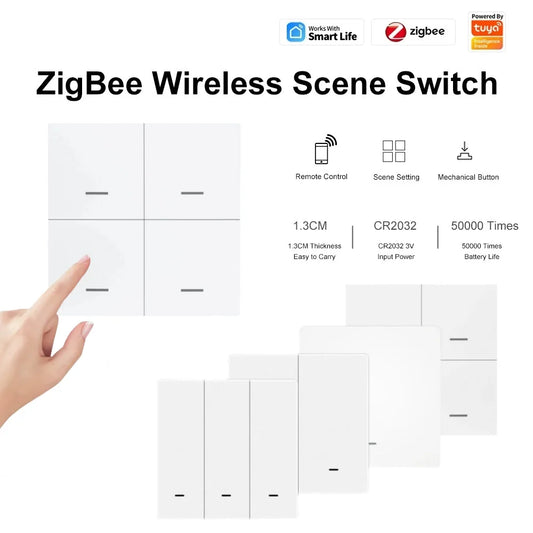 Tuya Zigbee Scene Switch