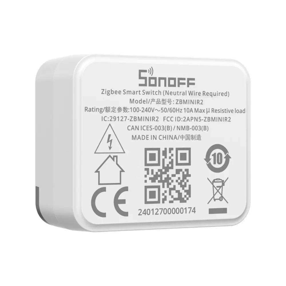 SONOFF ZBMINIR2 Zigbee Smart Relay Module