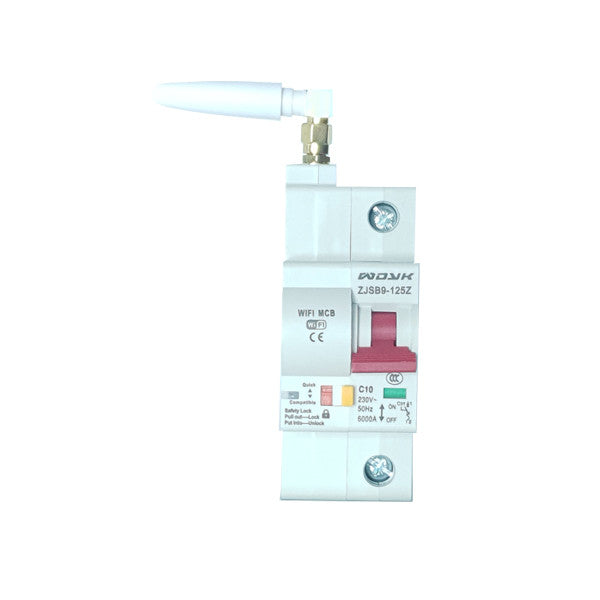 WDYK MCB 16A 1P Wi-Fi Smart Mini Circuit Breaker (16A, 1P)
