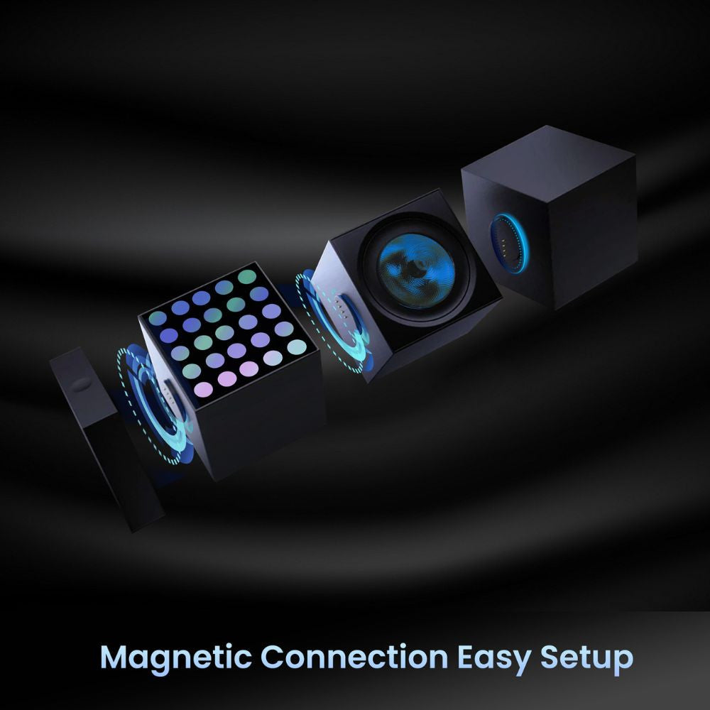 Yeelight Cube Smart Lamp - PANEL Base, an RGB LED light for gamers and decoraton - base module (YLFWD-0009)