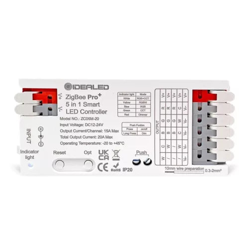Gledopto GL-C-201P Zigbee Pro 5-in-1 LED controller