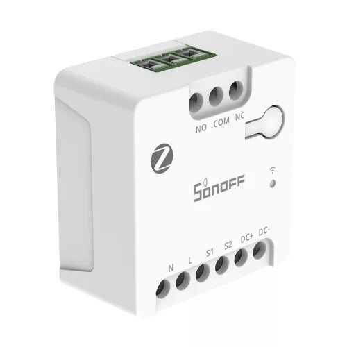 Sonoff MINI-ZBD product packaging and relay module