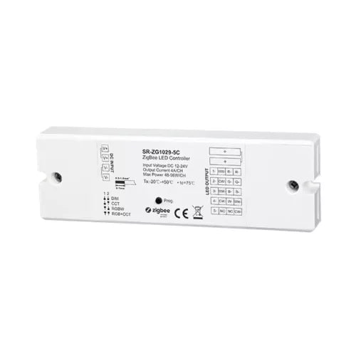 Sunricher SR-ZG1029-5C LED controller front view